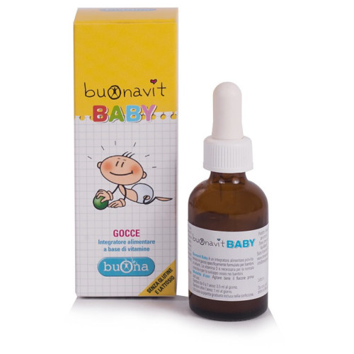 Buonavit Baby Gocce 20 ml – Vitamine per la Crescita dei Neonati