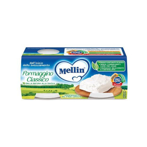 Mellin baby formaggino classico 2 x 80 g