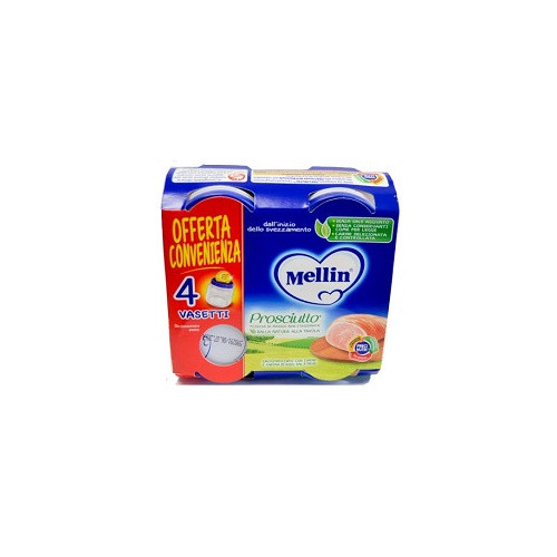 Mellin Omogeneizzato Prosciutto 4x80 g