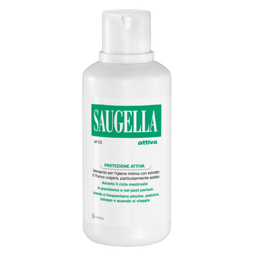Saugella Attiva Detergente 500ml | Igiene Intima Quotidiana Antibatterica