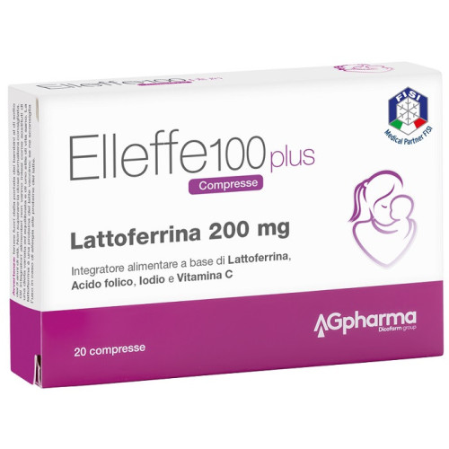 Elleffe 100 Plus 20 Compresse - Integratore per la Salute delle Vie Urinarie