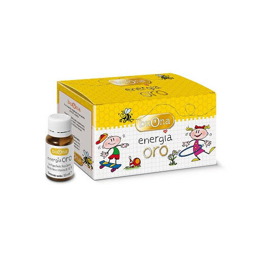 Buona Energia Oro – 10 Flaconcini da 10 ml | Energia e Vitalità Immediata