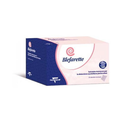 Salviettine oculari medicate blefarette senza parabeni senzasilicone senza alcool 30 pezzi