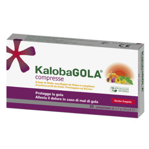KalobaGOLA 20 compresse gusto Fragola
