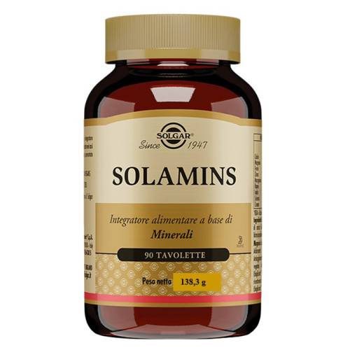 Solamins – 90 Tavolette Multivitaminiche e Multiminerali per Energia e Benessere