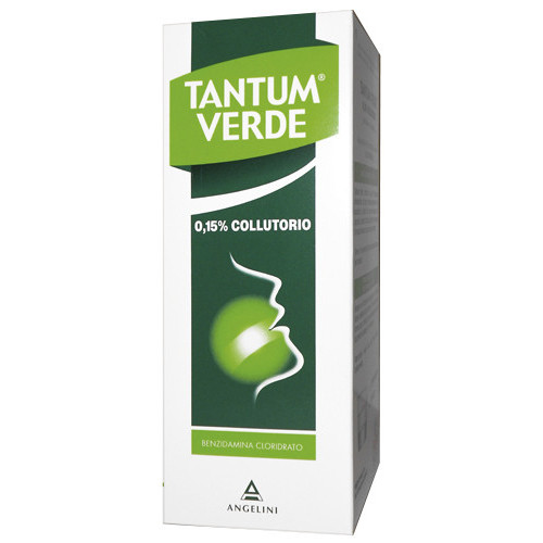 Tantum Verde 240 ml 0,15% Collutorio - Sollievo Rapido da Infiammazioni Orali