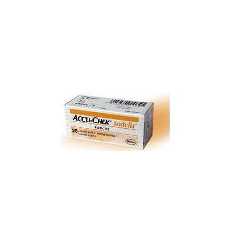 Lancette pungidito accu-chek softclix 25 pezzi