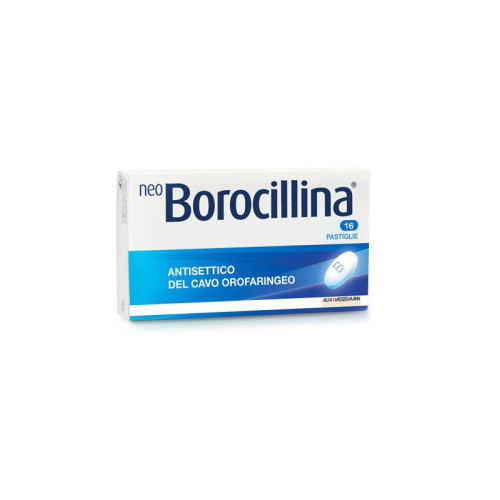 Neo Borocillina - 16 Pastiglie 1,2 mg + 20 mg, Sollievo per la Gola