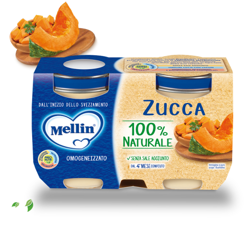 Omogeneizzato zucca 2 x 125 g