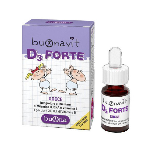 Buonavit D3 Forte 12 ml – Alta Concentrazione di Vitamina D3