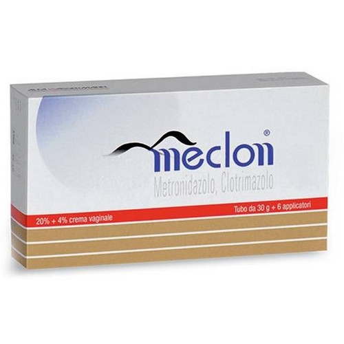 Meclon Crema Vaginale 30g 2%+4%+6a - Trattamento Efficace per Infezioni Vaginali