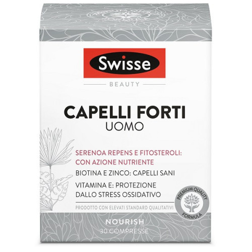 Swisse capelli forti uomo 30 compresse