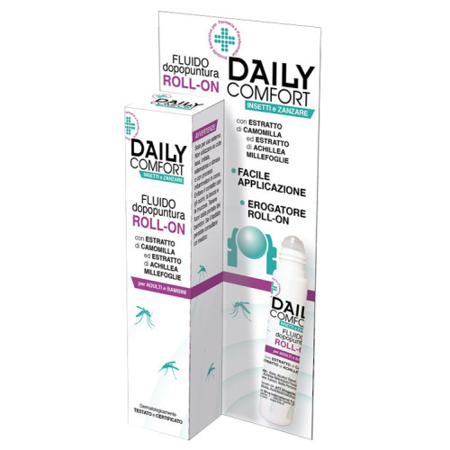 Daily comfort antizanzare dopopuntura roll-on 10 ml