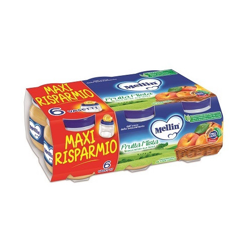 Mellin Omogeneizzato Frutta Mista 6x100g