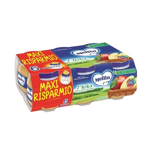 Mellin omogeneizzato mela 100 g 6 pezzi