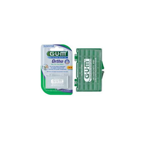 GUM Cera Ortodontica 5 Pezzi - Protezione per Apparecchi Ortodontici