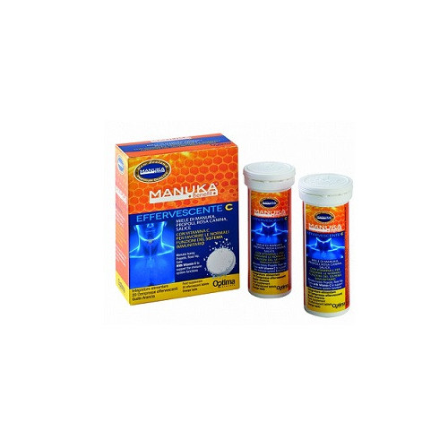 Manuka Benefit Effervescente C - 20 Compresse | Sostegno per Difese Immunitarie