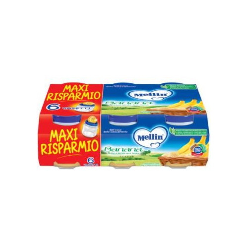 Mellin omogeneizzato banana 6 x 100 g