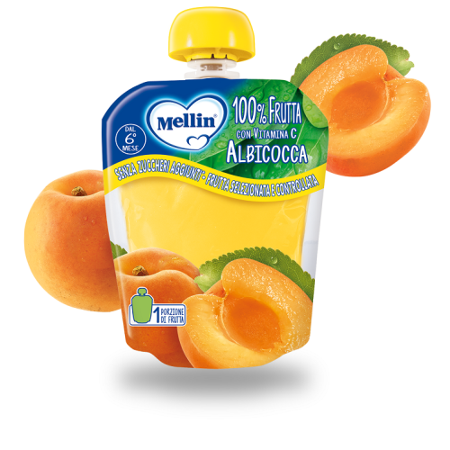 Mellin pouch albiccocca 90 g