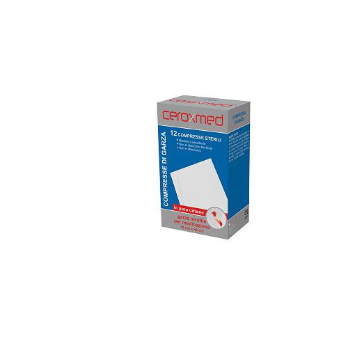 Garza idrofila ceroxmed 10x10 cm 25 pezzi