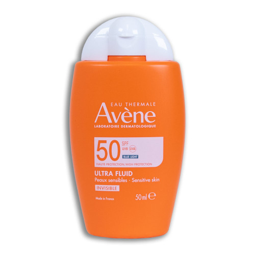 Eau Thermale Avene Solare SPF50 Ultra Fluid - 50 ml | Protezione Solare Viso