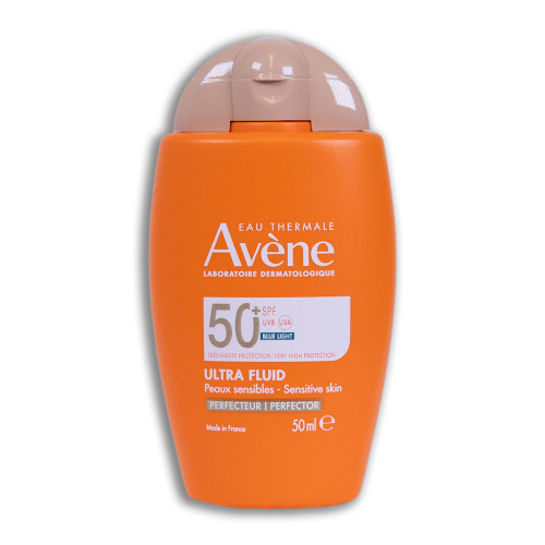 Eau Thermale Avene Solare Ultra Fluid Perfezionatore SPF50+ - 50 ml | Protezione Solare Viso