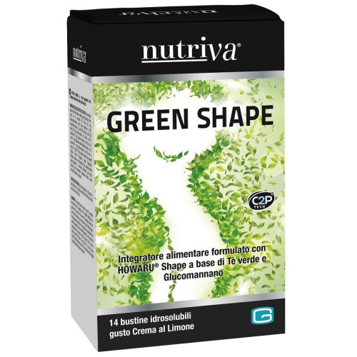 Nutriva Green Shape 14 Bustine – Supporto Naturale per il Controllo del Peso