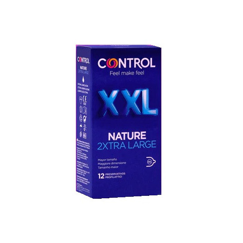 Control Nature XXL - 12 Profilattici per Comfort e Sicurezza Extra