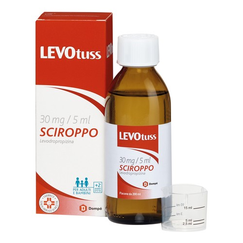 Levotuss 30 mg/5 ml Sciroppo 200ml