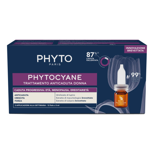 Phyto Phytocyane Trattamento Anticaduta Donna in Fiale 12 fiale da 5 ml