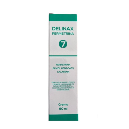 Delinax Permetrina 7 Crema Anti-Pidocchi 60 ml