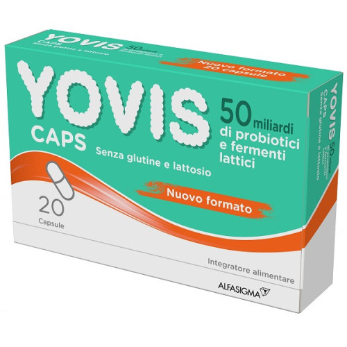 Yovis Caps - 20 Capsule, Probiotico per la Salute Intestinale