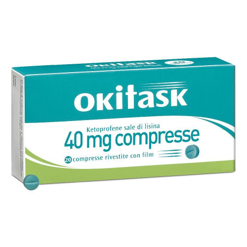Okitask 40mg 20 Compresse Rivestite