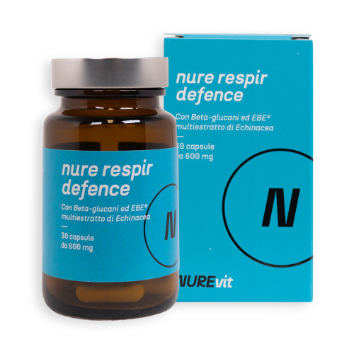 Nure Respir Defence 30 cps - Supporto Naturale per le Difese Respiratorie