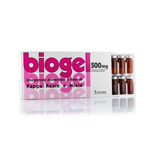 Biogel 500 - 10 Flaconcini | Integratore Naturale per il Benessere