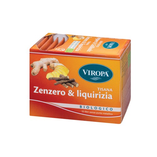 Viropa zenzero & liquirizia 15 bustine
