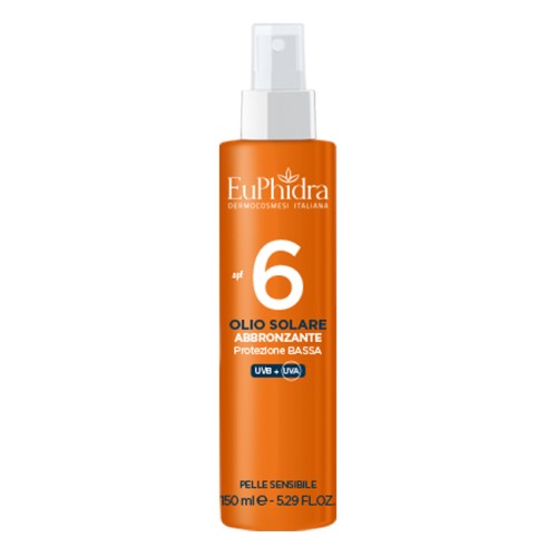 Euphidra kaleido olio solare abbronzante spf6 150 ml