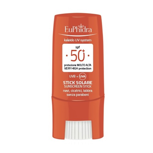 Euphidra kaleido uvsys stick solare viso protettivo spf 50+ 8 ml
