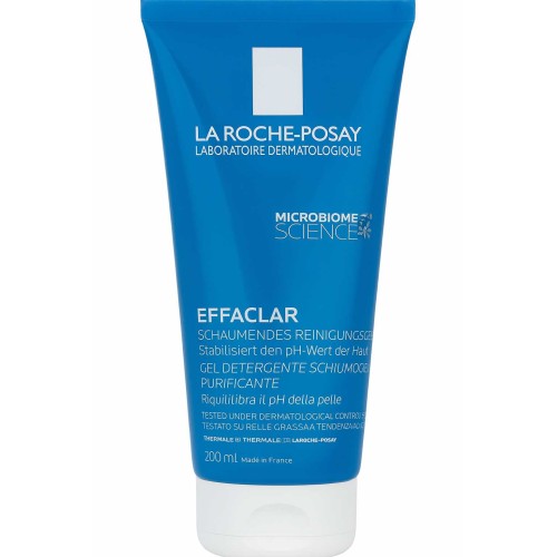 Effaclar Gel Mousse 200 ml - Detergente Purificante per Pelle Grassa e Sensibile