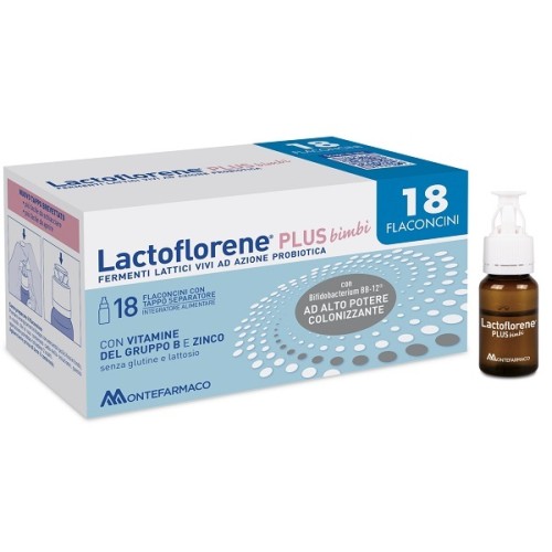 Lactoflorene plus bimbi 18 flaconi