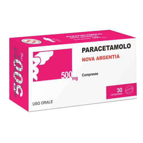 Paracetamolo Nova Argentia 30 Compresse 500mg | Sollievo dal Dolore e Febbre