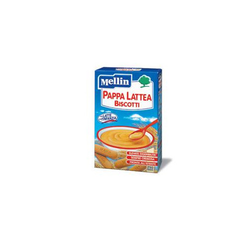 Mellin pappa latte biscotti 250 g nuovo formato