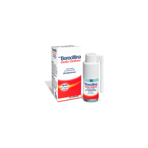 Neo Borocillina Gola Dolore Spray Menta - Sollievo Immediato