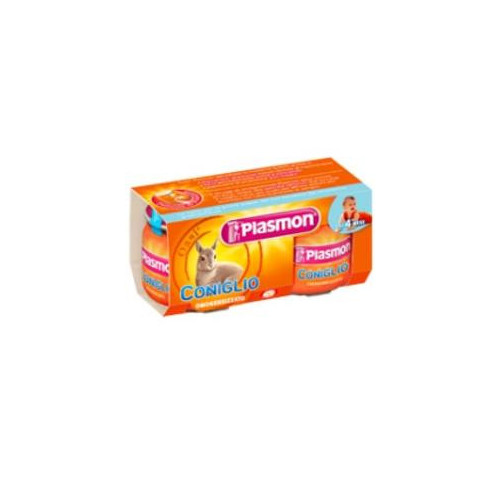 Plasmon omogeneizzato coniglio 80 g x 2 pezzi