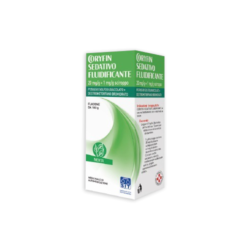 Coryfin sedativo fluidificante 20 mg/g + 1 mg/g sciroppo