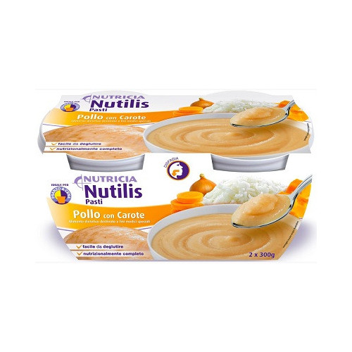 Nutilis pasti pollo con carote 2 x 300 g